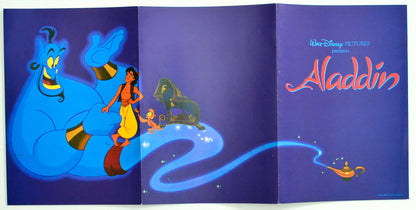 ALADDIN – Synopsis / Credits Booklet – Front 