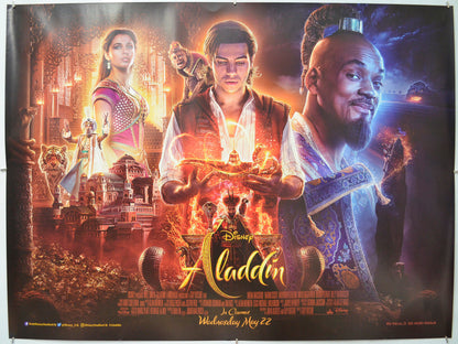 Aladdin - Original Quad Poster - Film Poster - Movie Poster