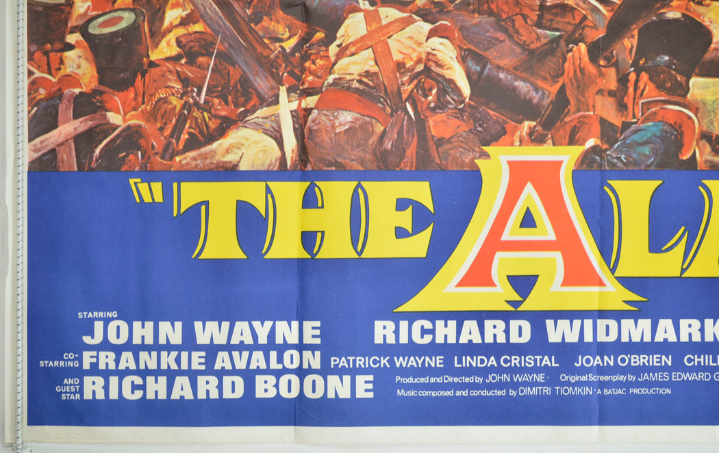 THE ALAMO (Bottom Left) Cinema Quad Movie Poster 