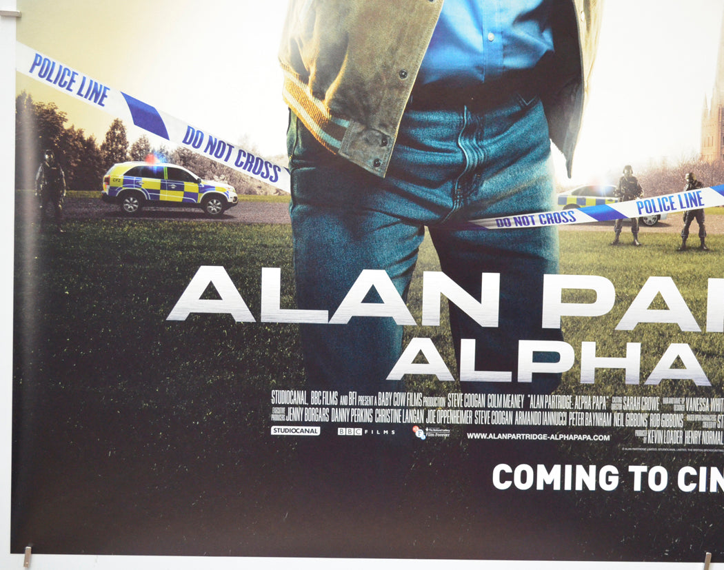 ALAN PARTRIDGE : ALPHA PAPA (Bottom Left) Cinema Quad Movie Poster 