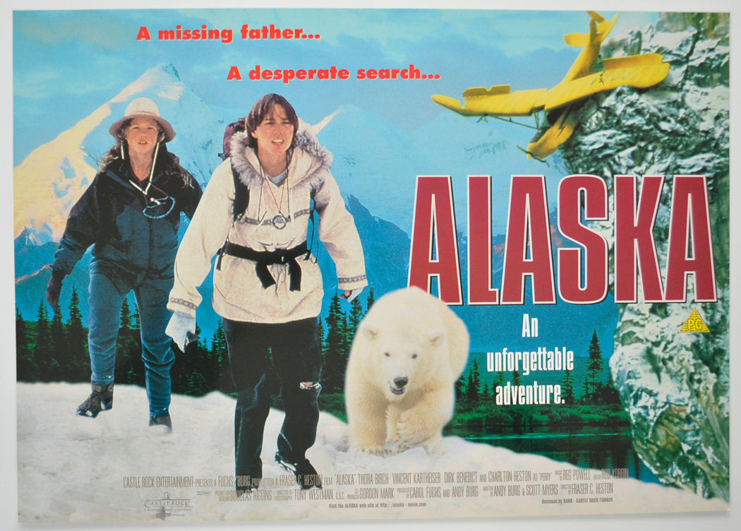 Alaska Original Cinema Exhibitors Press Synopsis / Credits Card (UK)