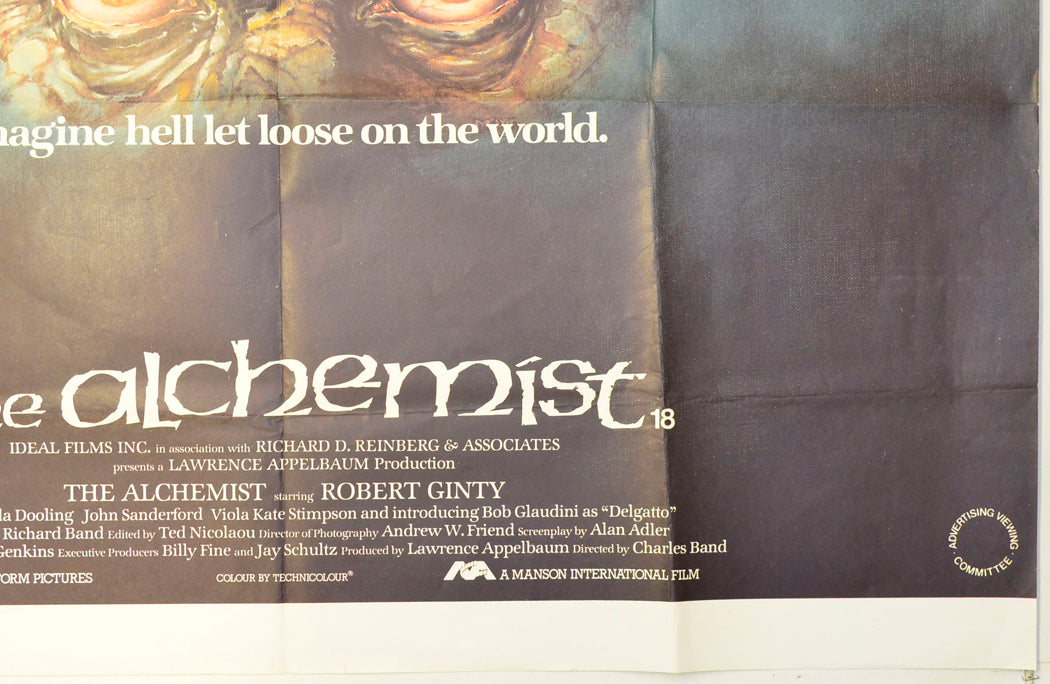 THE ALCHEMIST (Bottom Right) Cinema Quad Movie Poster 