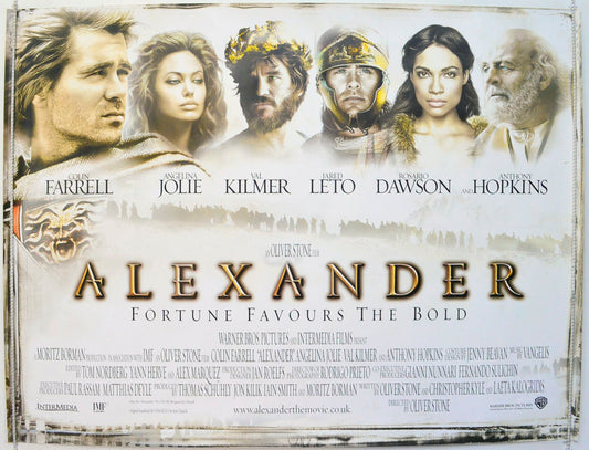 Alexander Original British Quad Poster - Film Poster - Movie Poster 