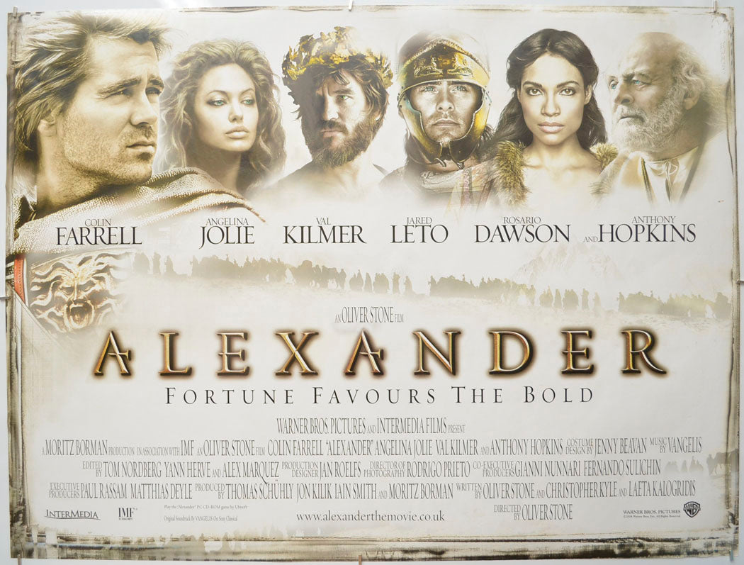 Alexander Original Quad Poster - Film Poster - Movie Poster