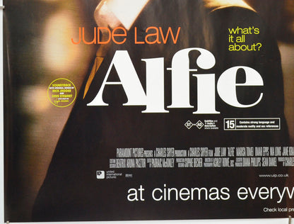 ALFIE (Bottom Left) Cinema Quad Movie Poster 