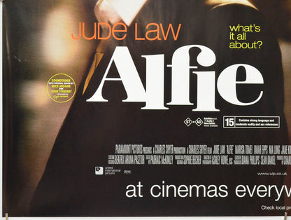 ALFIE (Bottom Left) Cinema Quad Movie Poster 