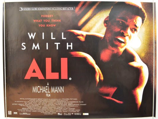 Ali  Original British Quad Poster - Film Poster - Movie Poster