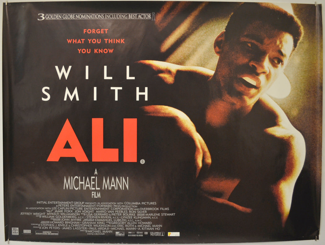 Ali  Original Quad Poster - Film Poster - Movie Poster