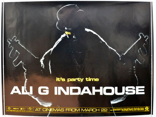 Ali G Indahouse   (Teaser / Advance Version) Original British Quad Poster - Film Poster - Movie Poster