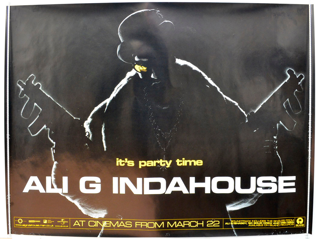 Ali G Indahouse   (Teaser / Advance Version) Original British Quad Poster - Film Poster - Movie Poster