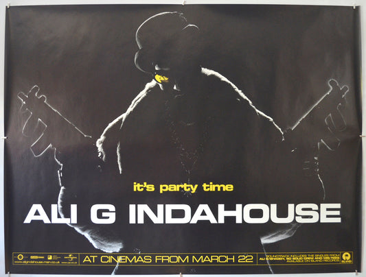 Ali G Indahouse (Teaser / Advance Version) Original Quad Poster - Film Poster - Movie Poster  