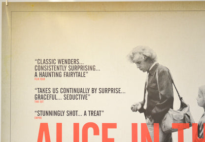 ALICE IN THE CITIES (Top Left) Cinema Quad Movie Poster 