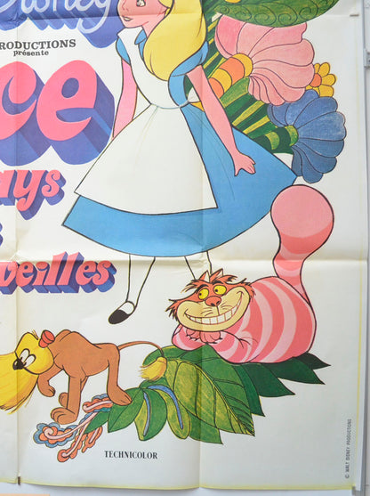 ALICE IN WONDERLAND (Bottom Right) Cinema French Grande Movie Poster 