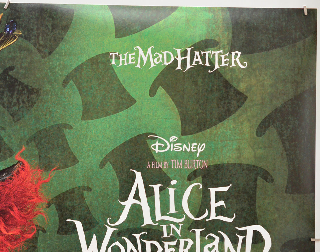 Alice In Wonderland (Top Right) Cinema Quad Movie Poster 