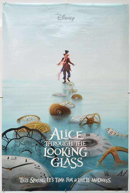 Alice Through The Looking Glass (Teaser / Advance Version) Original One Sheet Poster - Film Poster - Movie Poster