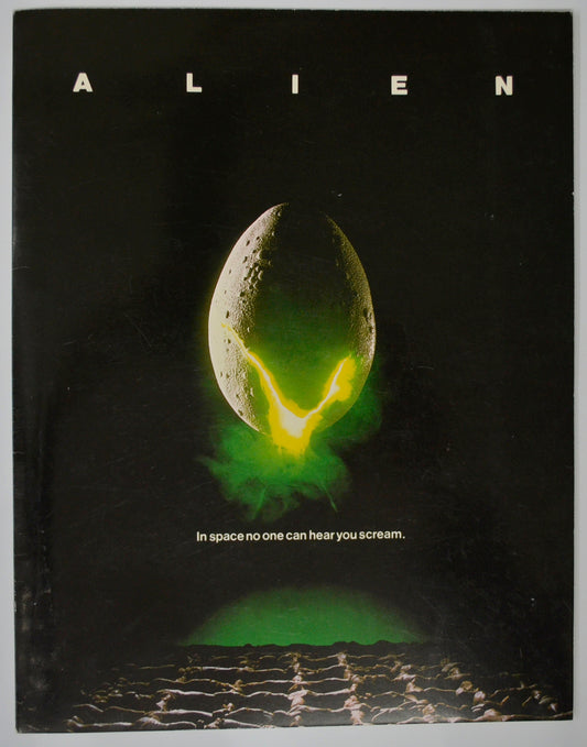 Alien Original Cinema Exhibitors Press Synopsis / Credits Booklet (UK) + Accompanying Press Story Letter