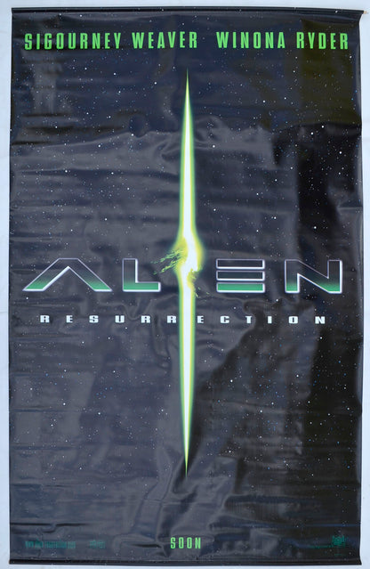 Alien Resurrection Original Cinema Banner - Film Banner - Movie Banner - Vinyl Banner 