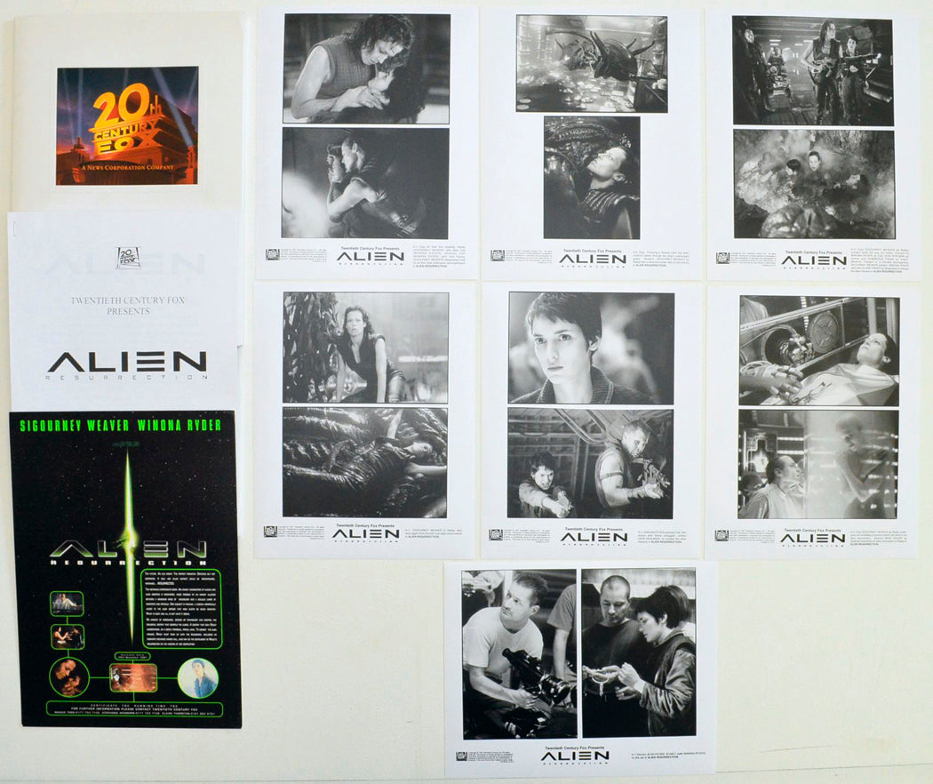 Alien Resurrection Original Cinema Exhibitors Press Kit  