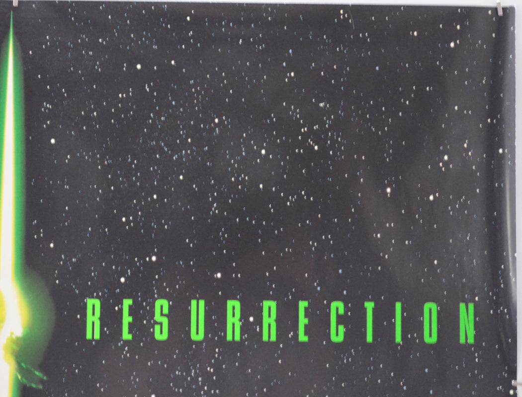 ALIEN : RESURRECTION (Top Right) Cinema Quad Movie Poster 