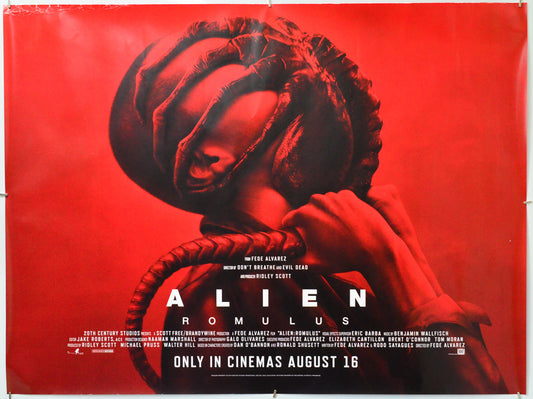 Alien: Romulus - Original Quad Poster - Film Poster - Movie Poster