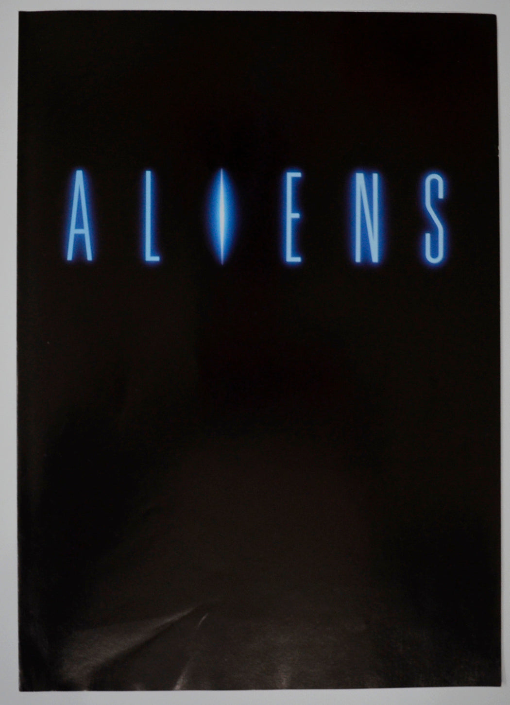 Aliens Original Cinema Exhibitors Press Synopsis / Credits Booklet (UK)