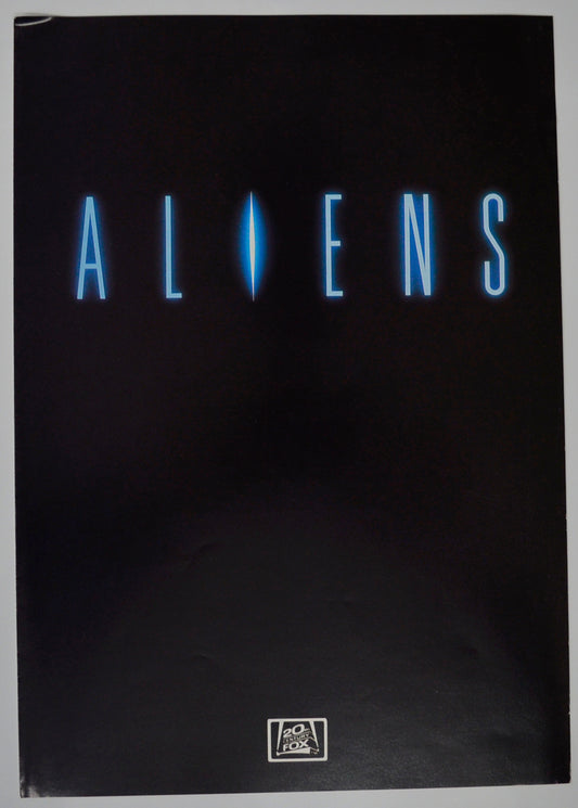 Aliens Original 6 Page Cinema Exhibitors Campaign Pressbook (UK)