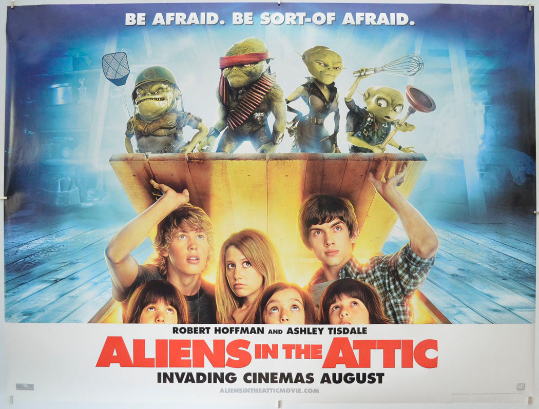 Aliens In The Attic Original Quad Poster - Film Poster - Movie Poster