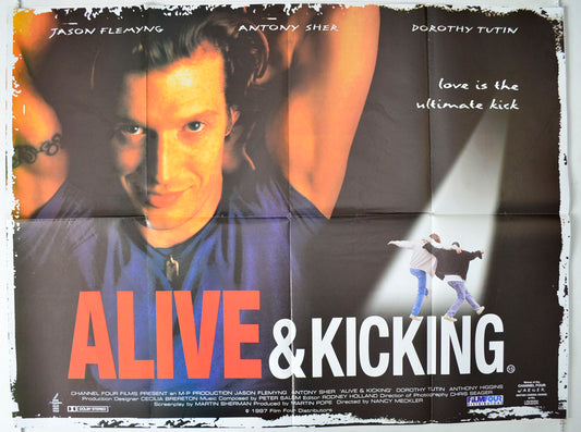 Alive And Kicking  (a.k.a. Indian Summer)   Original British Quad Poster - Movie Poster