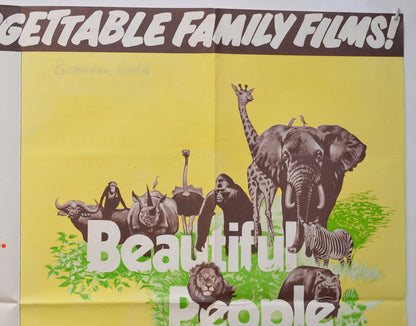 ALL CREATURES GREAT AND SMALL / BEAUTIFUL PEOPLE (Top Right) Cinema Quad Movie Poster 