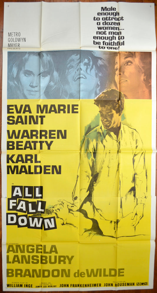 All Fall Down   Original US 3-Sheet Poster - Film Poster - Movie Poster 