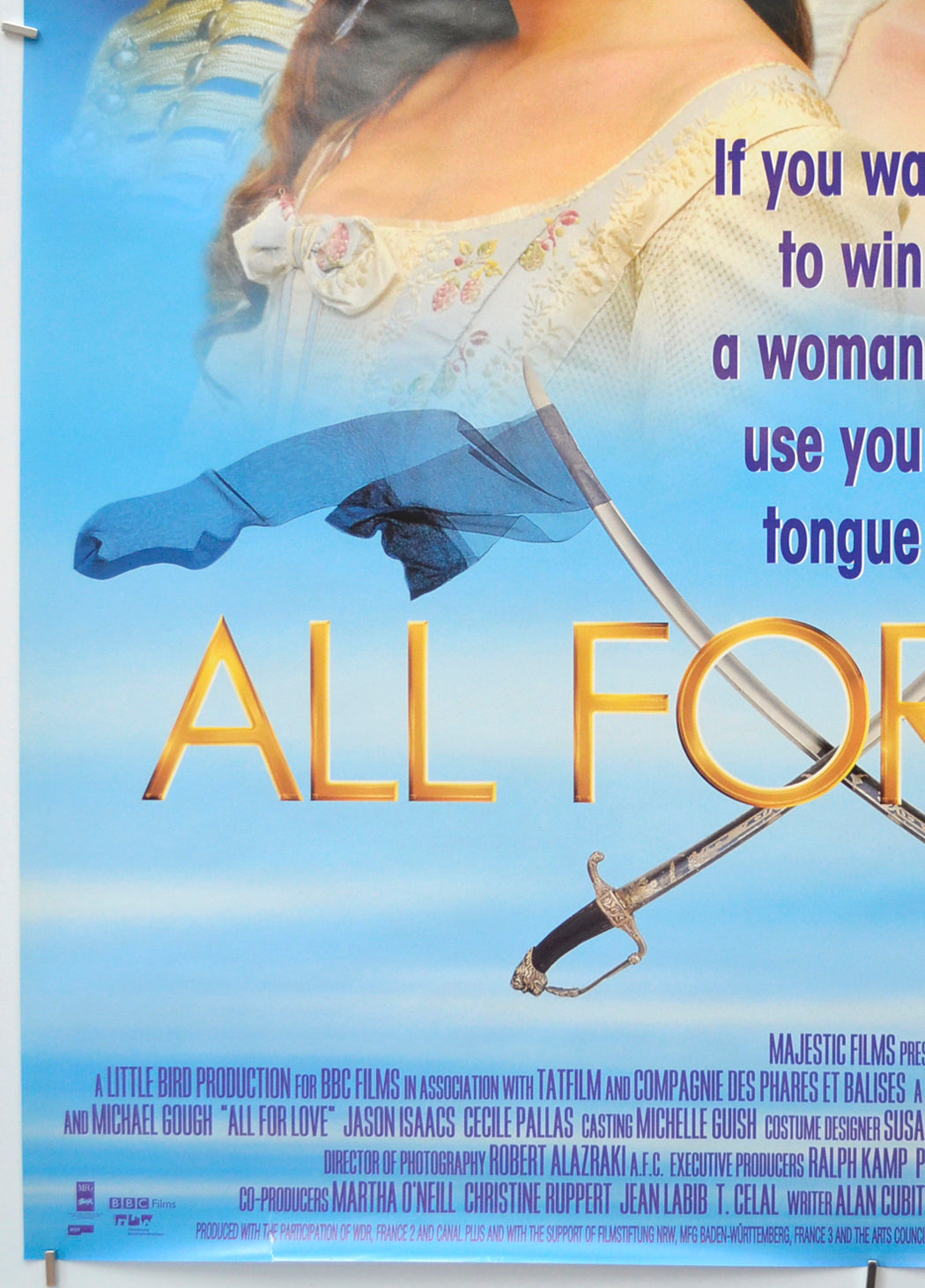 ALL FOR LOVE (Bottom Left) Cinema One Sheet Movie Poster 