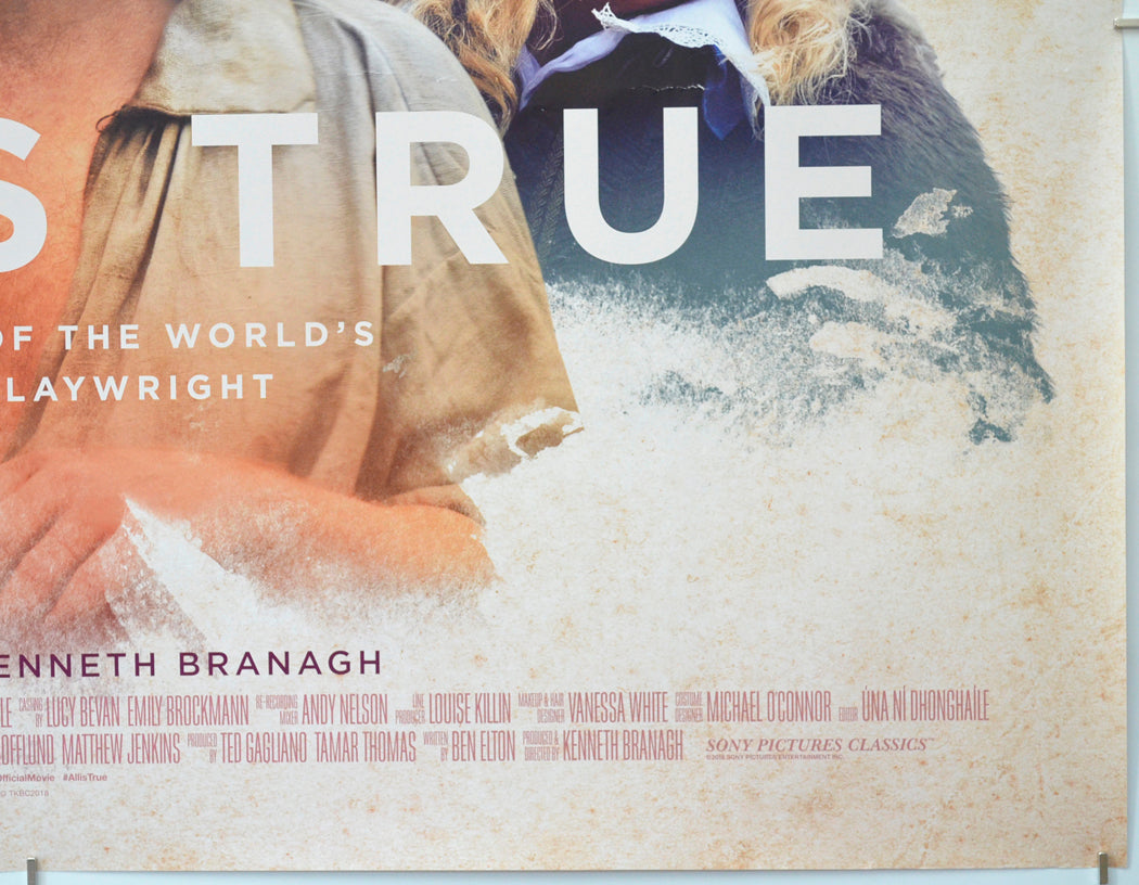 ALL IS TRUE (Bottom Right) Cinema Quad Movie Poster 