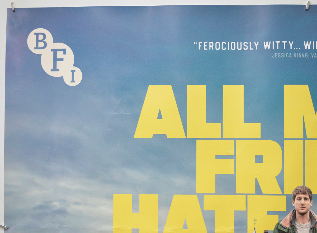 ALL MY FRIENDS HATE ME (Top Left) Cinema Quad Movie Poster 