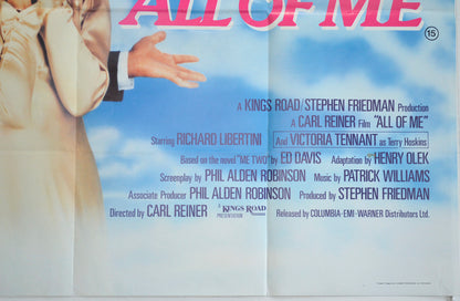 ALL OF ME (Bottom Right) Cinema Quad Movie Poster 