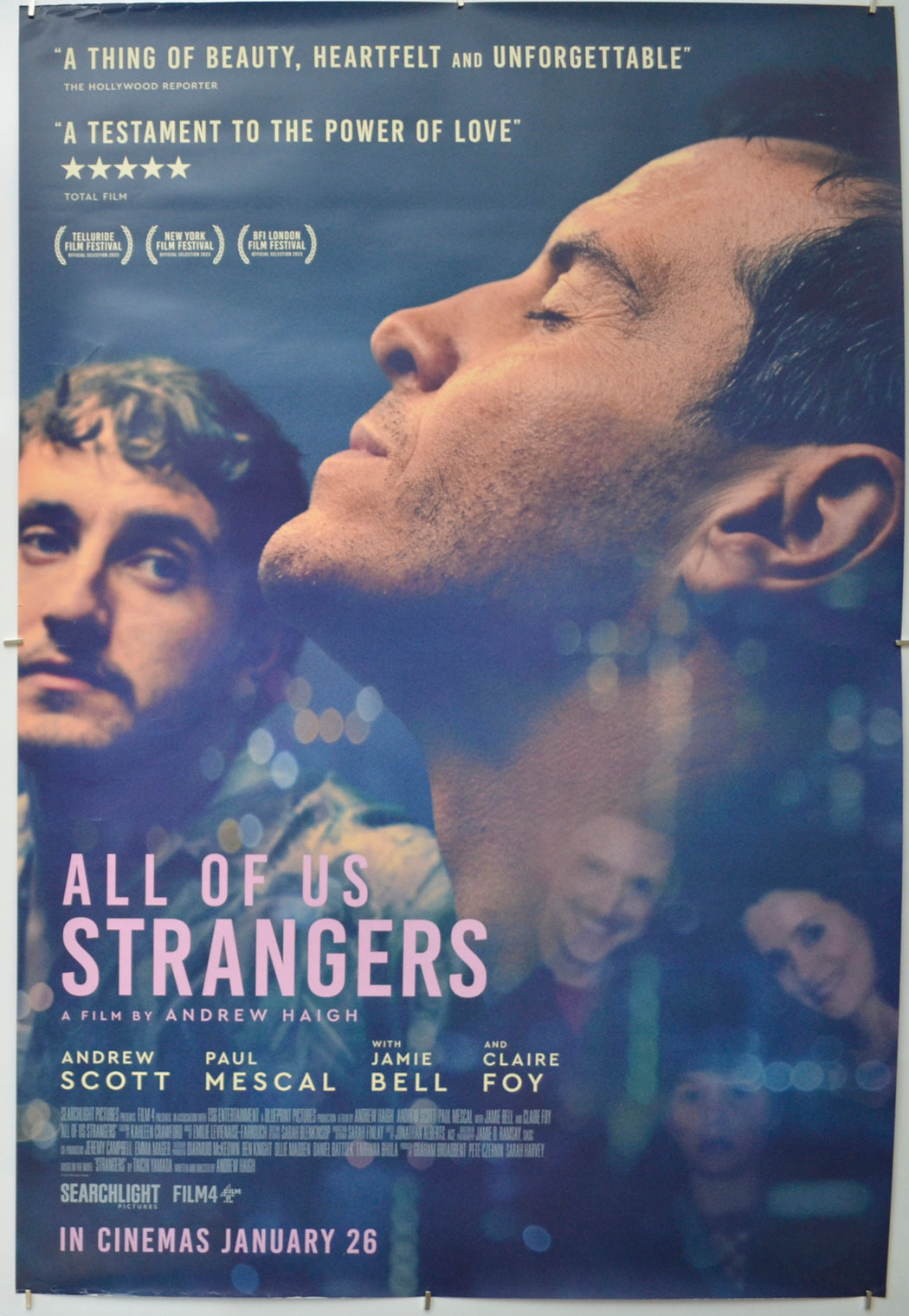 All Of Us Strangers Original One Sheet Poster - Film Poster - Movie Poster 