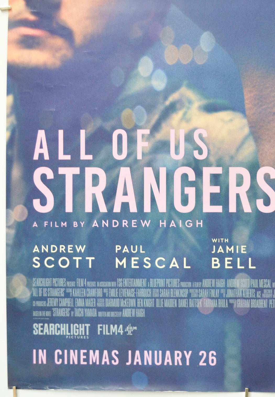 ALL OF US STRANGERS (Bottom Left) Cinema One Sheet Movie Poster 