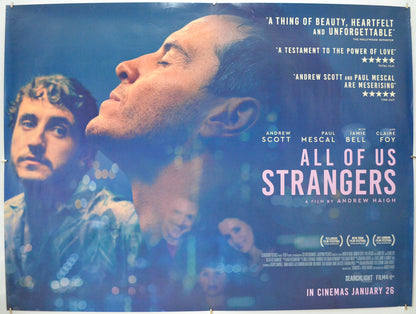 All Of Us Strangers (Teaser / Advance Version) Original Quad Poster - Film Poster - Movie Poster 