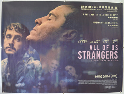 All Of Us Strangers Original Quad Poster - Film Poster - Movie Poster 