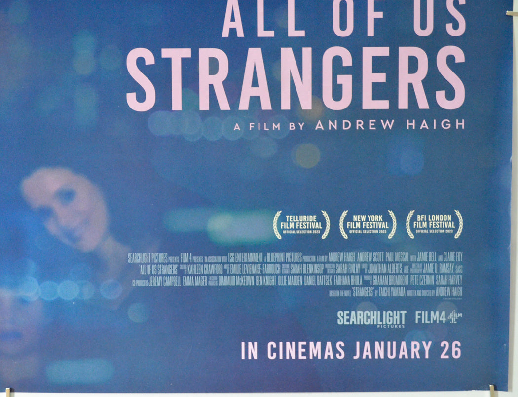 ALL OF US STRANGERS (Bottom Right) Cinema Quad Movie Poster 