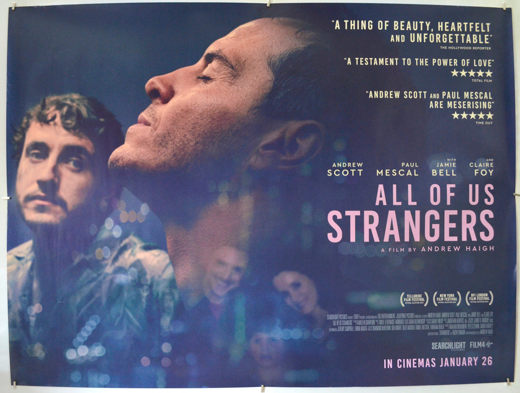 All Of Us Strangers (Teaser / Advance Version) Original Quad Poster - Film Poster - Movie Poster 