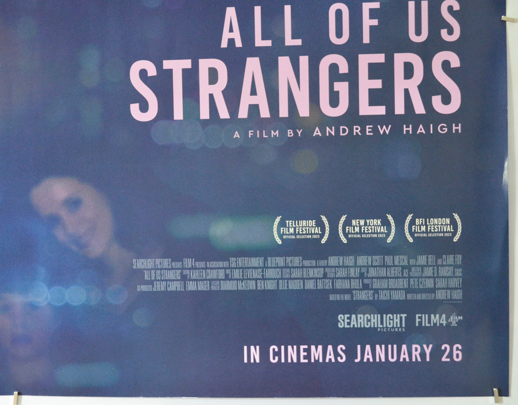 ALL OF US STRANGERS (Bottom Right) Cinema Quad Movie Poster 