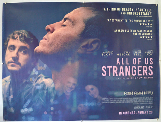 All Of Us Strangers (Teaser / Advance Version) Original Quad Poster - Film Poster - Movie Poster 