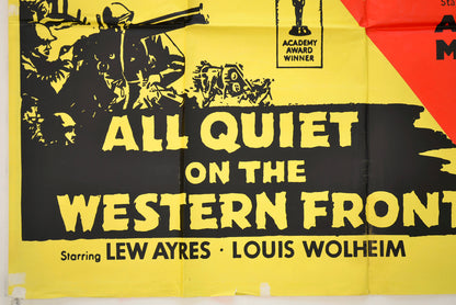 ALL QUIET ON THE WESTERN FRONT / TO HELL AND BACK (Bottom Left) Cinema Quad Movie Poster 