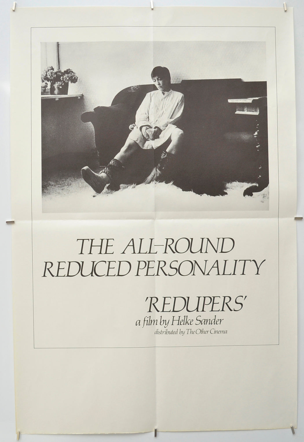 The All-Round Reduced Personality (a.k.a. Redupers) Original Double Crown Poster - Film Poster - Movie Poster