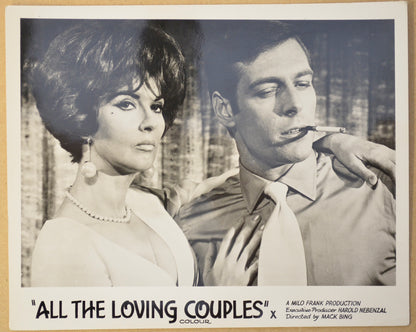 ALL THE LOVING COUPLES (Card 1) Cinema Black and White FOH Stills / Lobby Cards 