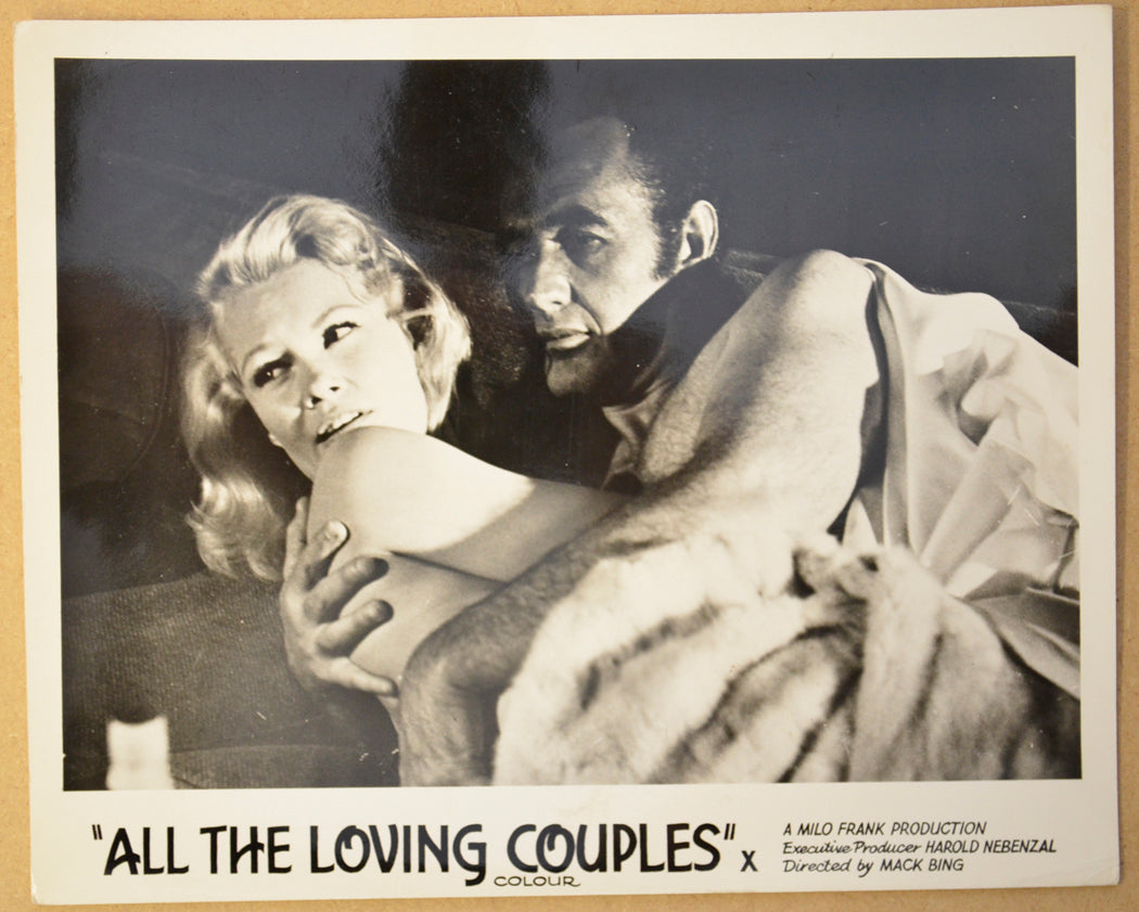 ALL THE LOVING COUPLES (Card 2) Cinema Black and White FOH Stills / Lobby Cards 