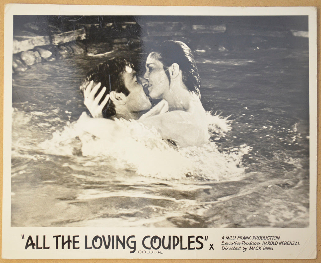 ALL THE LOVING COUPLES (Card 5) Cinema Black and White FOH Stills / Lobby Cards 