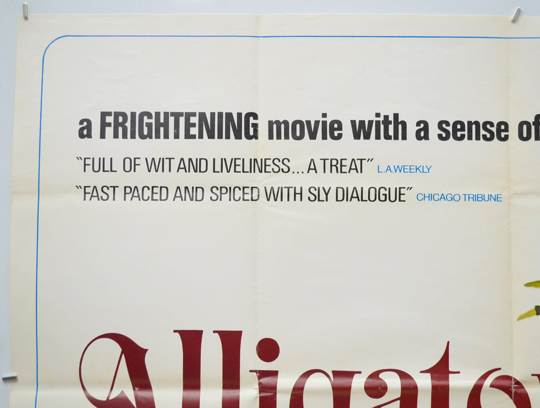 ALLIGATOR (Top Left) Cinema Quad Movie Poster 