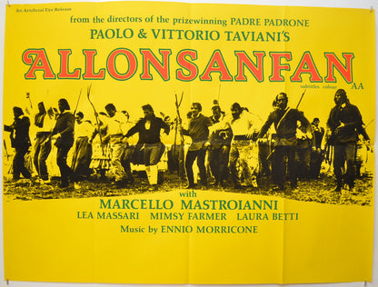 Allonsonfan Original Quad Poster - Film Poster - Movie Poster