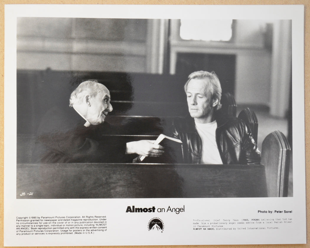 ALMOST AN ANGEL (Still 3) Cinema Black and White Press Stills 